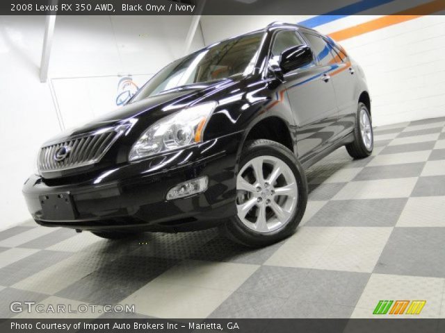 2008 Lexus RX 350 AWD in Black Onyx