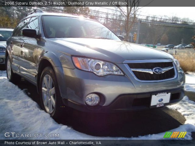 2008 Subaru Outback 2.5i Wagon in Diamond Gray Metallic