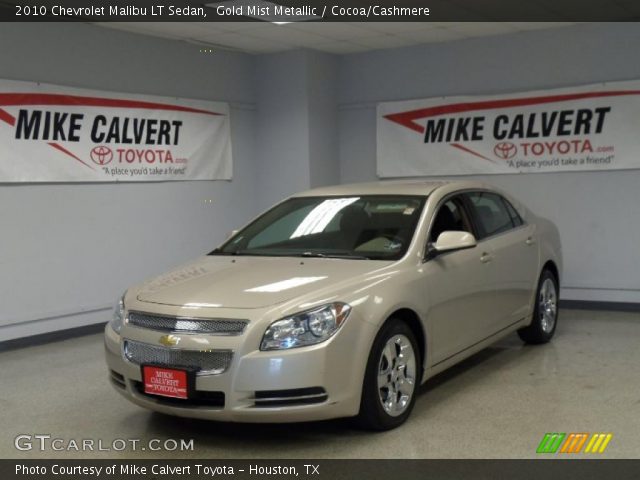 2010 Chevrolet Malibu LT Sedan in Gold Mist Metallic