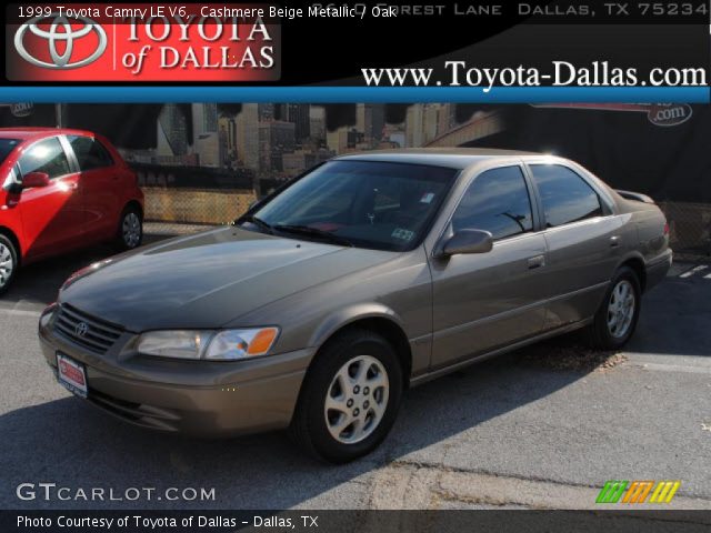 1999 Toyota Camry LE V6 in Cashmere Beige Metallic