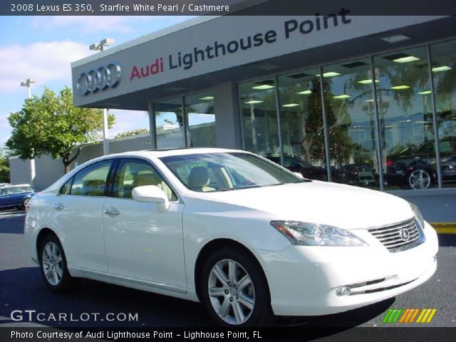 2008 Lexus ES 350 in Starfire White Pearl