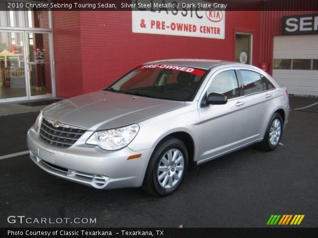 2010 Chrysler Sebring Touring Sedan in Silver Steel Metallic