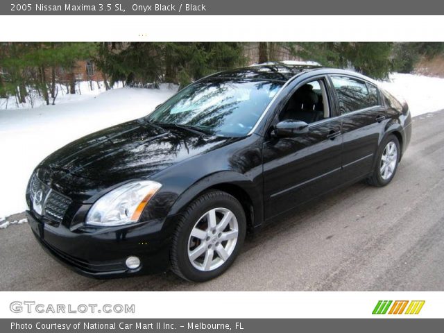 2005 Nissan Maxima 3.5 SL in Onyx Black