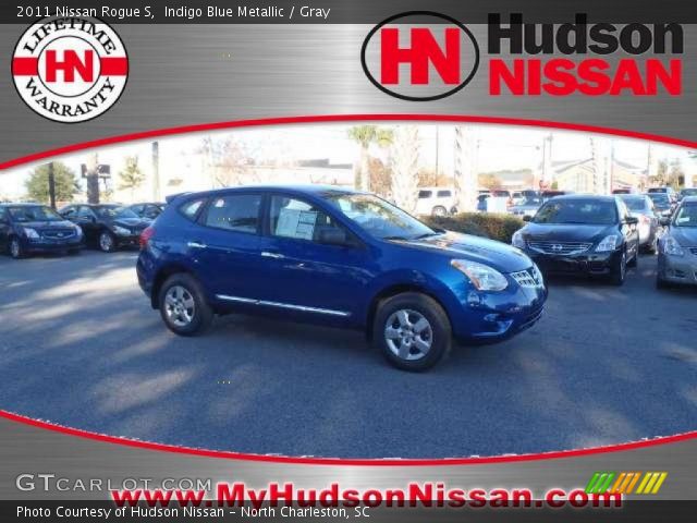 2011 Nissan Rogue S in Indigo Blue Metallic