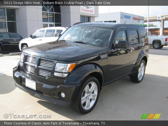 2011 Dodge Nitro Heat in Brilliant Black Crystal Pearl