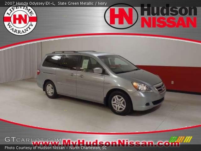 2007 Honda Odyssey EX-L in Slate Green Metallic