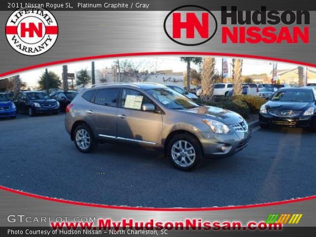 2011 Nissan Rogue SL in Platinum Graphite
