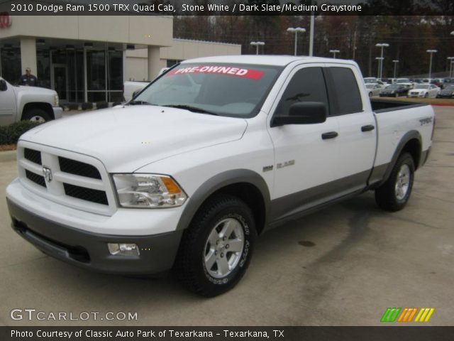 2010 Dodge Ram 1500 TRX Quad Cab in Stone White