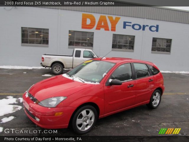 2003 Ford Focus ZX5 Hatchback in Infra-Red