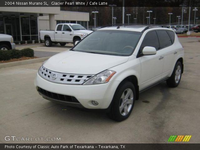 2004 Nissan Murano SL in Glacier Pearl White