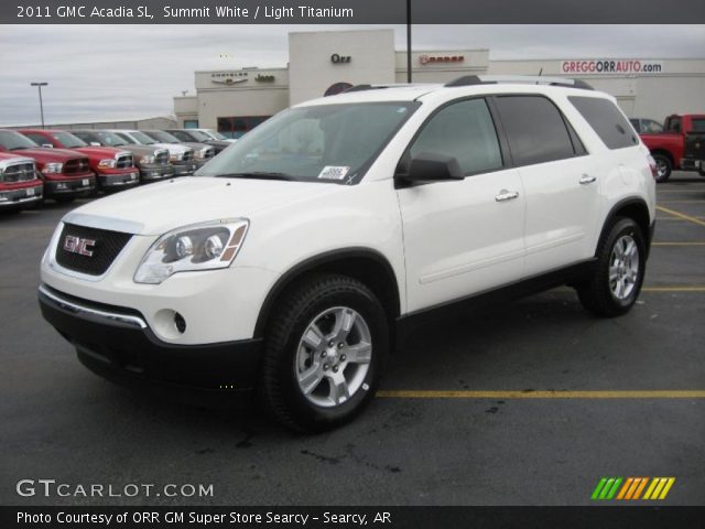 2011 GMC Acadia SL in Summit White