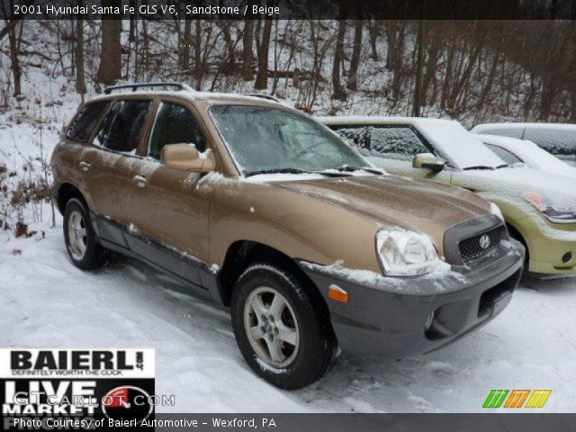 2001 Hyundai Santa Fe GLS V6 in Sandstone