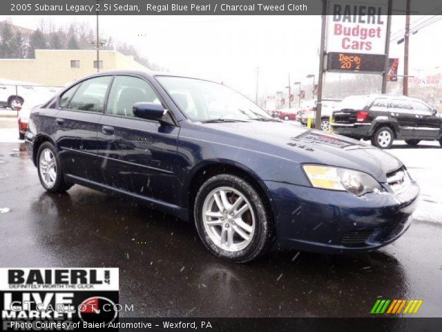 2005 Subaru Legacy 2.5i Sedan in Regal Blue Pearl