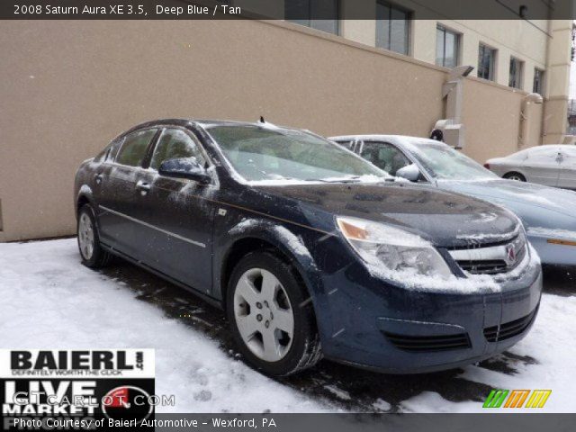 2008 Saturn Aura XE 3.5 in Deep Blue