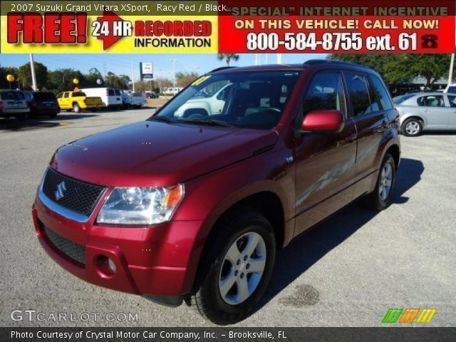 2007 Suzuki Grand Vitara XSport in Racy Red