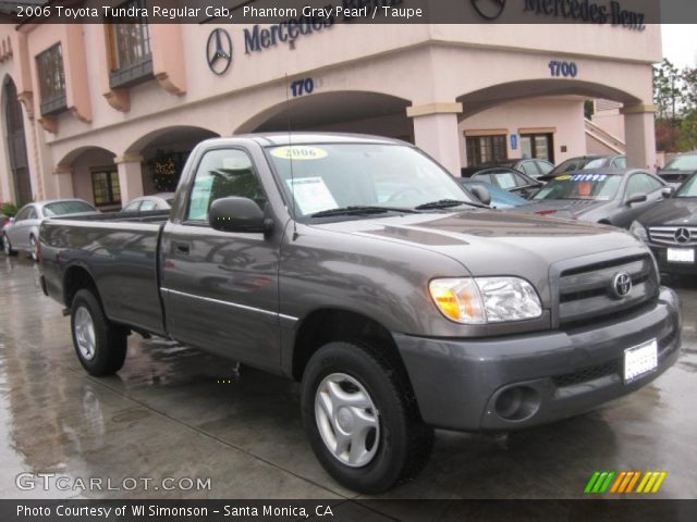 2006 Toyota Tundra Regular Cab in Phantom Gray Pearl