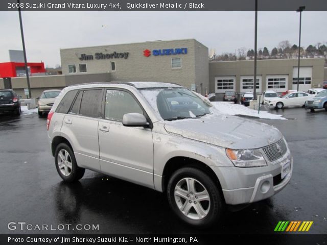 2008 Suzuki Grand Vitara Luxury 4x4 in Quicksilver Metallic