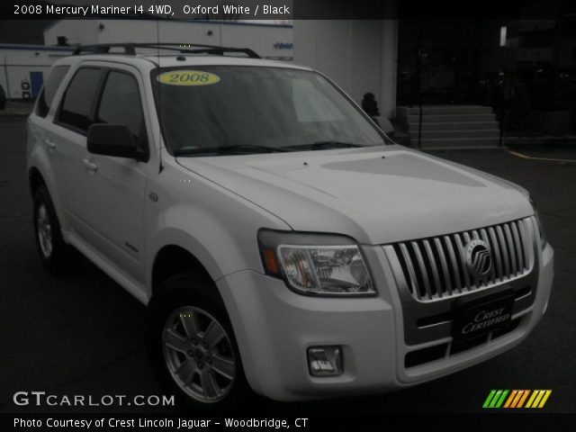 2008 Mercury Mariner I4 4WD in Oxford White
