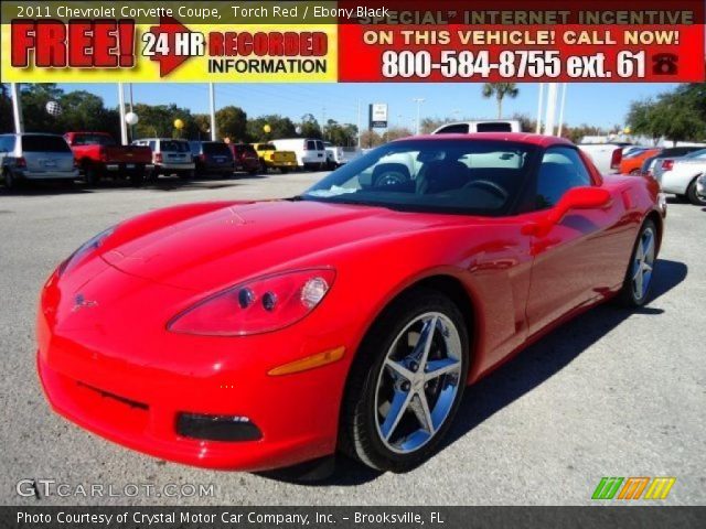 2011 Chevrolet Corvette Coupe in Torch Red