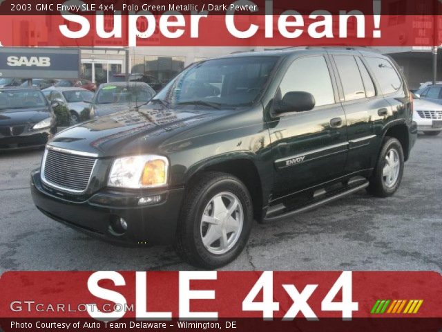 2003 GMC Envoy SLE 4x4 in Polo Green Metallic