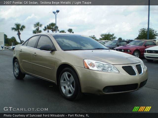 2007 Pontiac G6 Sedan in Sedona Beige Metallic