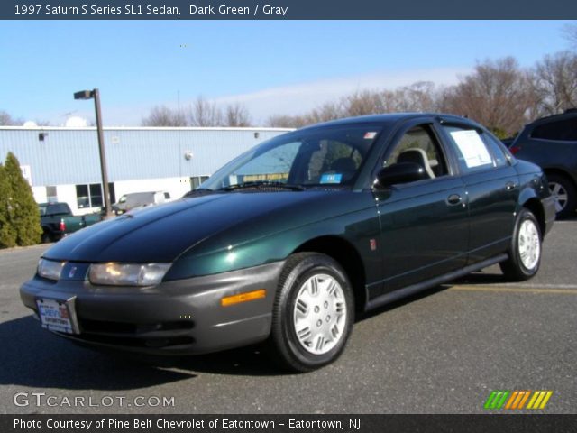 1997 Saturn S Series SL1 Sedan in Dark Green
