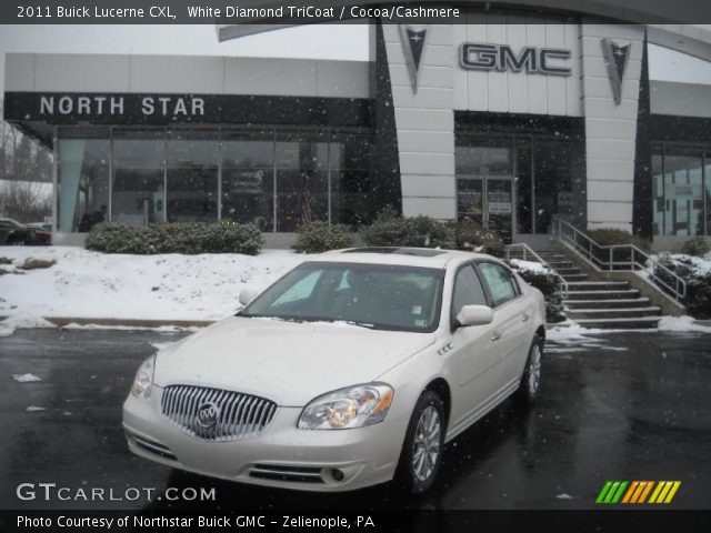 2011 Buick Lucerne CXL in White Diamond TriCoat