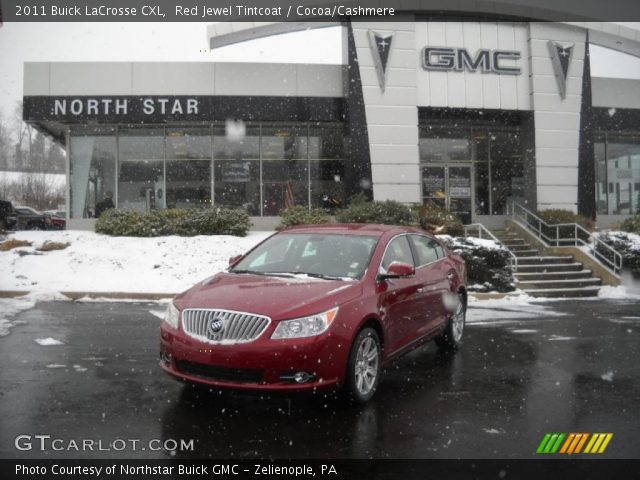 2011 Buick LaCrosse CXL in Red Jewel Tintcoat