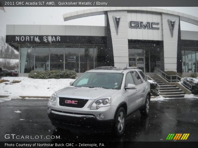 2011 GMC Acadia SLT AWD in Quicksilver Metallic