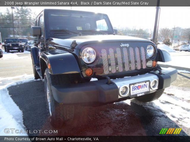 2008 Jeep Wrangler Unlimited Sahara 4x4 in Black