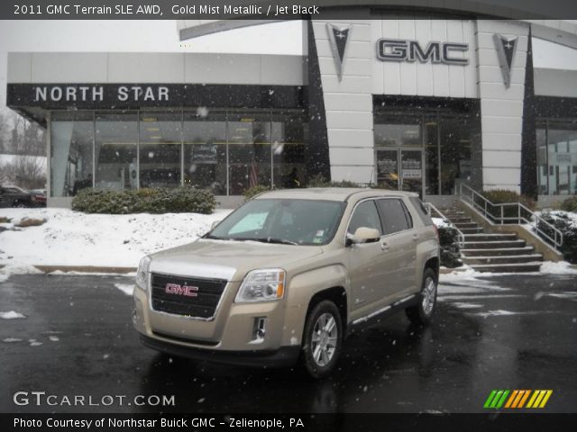 2011 GMC Terrain SLE AWD in Gold Mist Metallic