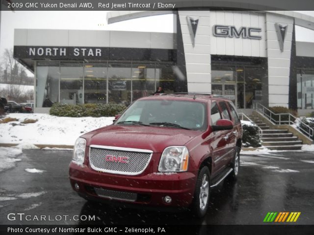 2009 GMC Yukon Denali AWD in Red Jewel Tintcoat