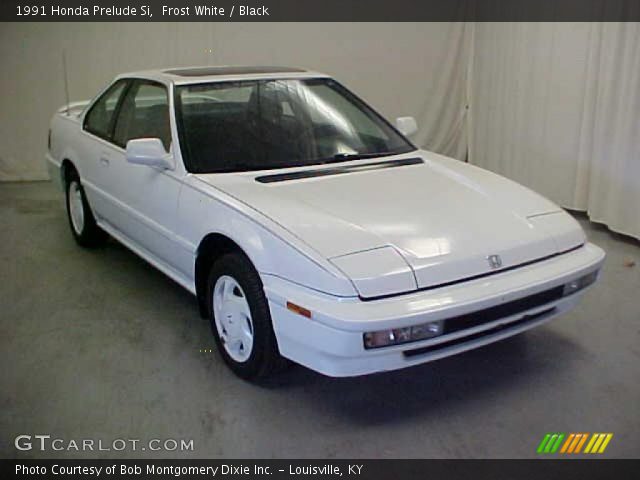 Honda Prelude Si 1991. Frost White 1991 Honda Prelude