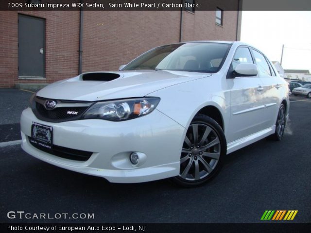 2009 Subaru Impreza WRX Sedan in Satin White Pearl
