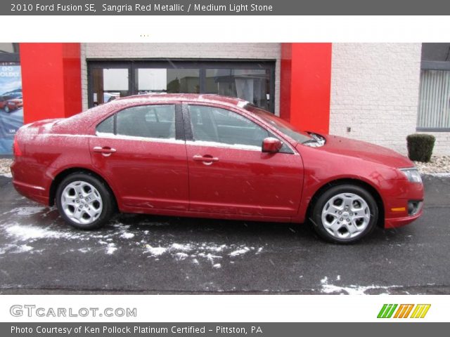 2010 Ford Fusion SE in Sangria Red Metallic