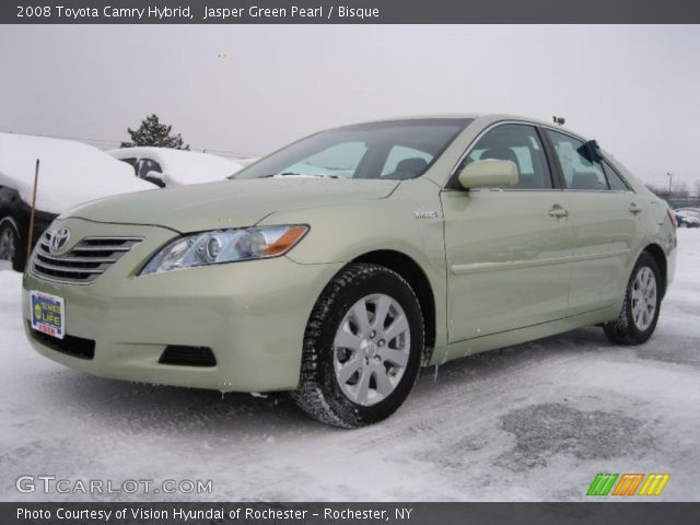 2008 Toyota Camry Hybrid in Jasper Green Pearl