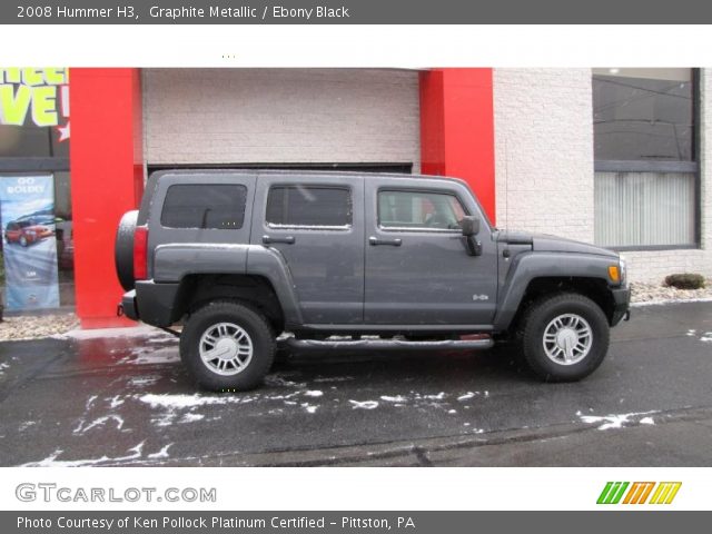 2008 Hummer H3  in Graphite Metallic