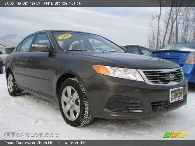 2009 Kia Optima LX in Metal Bronze