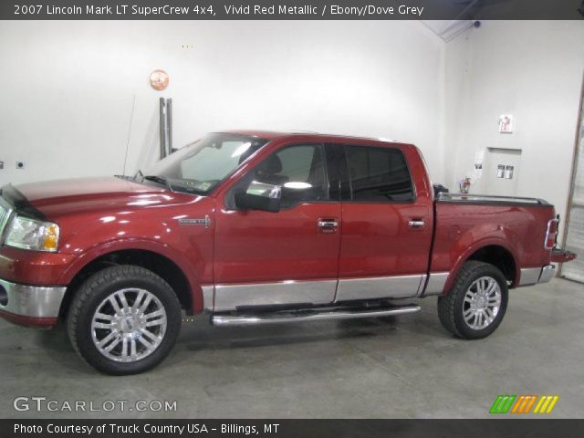 2007 Lincoln Mark LT SuperCrew 4x4 in Vivid Red Metallic