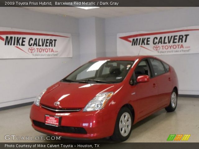 2009 Toyota Prius Hybrid in Barcelona Red Metallic
