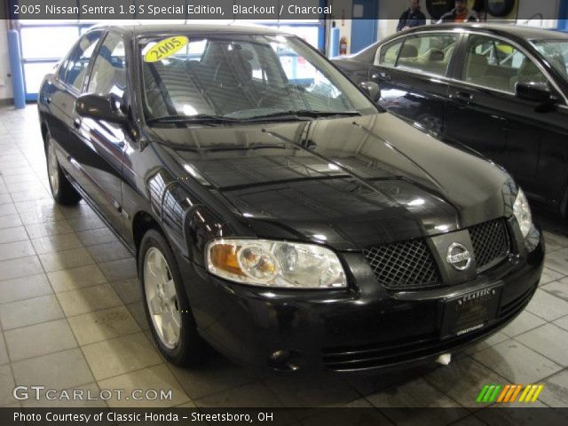 2005 Nissan Sentra 1.8 S Special Edition in Blackout