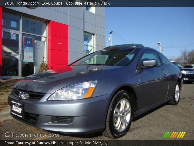 2006 Honda Accord EX-L Coupe in Cool Blue Metallic