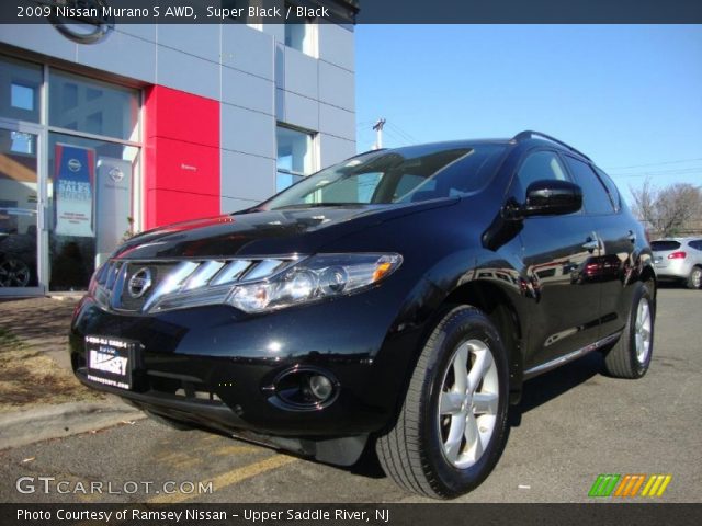 2009 Nissan Murano S AWD in Super Black