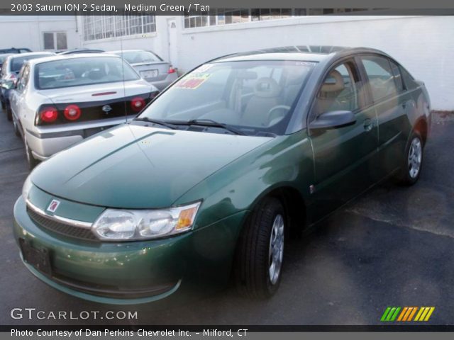 2003 Saturn ION 2 Sedan in Medium Green