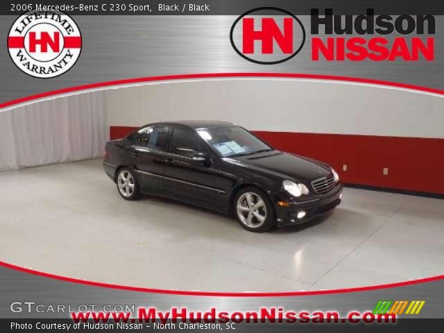 2006 Mercedes-Benz C 230 Sport in Black