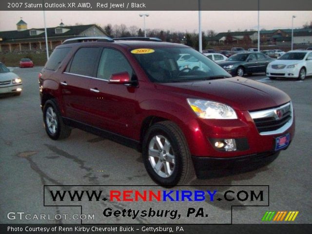 2007 Saturn Outlook XR AWD in Red Jewel