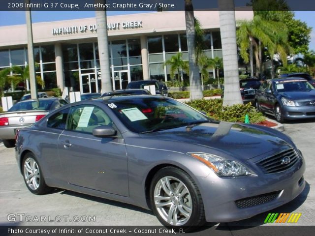 2008 Infiniti G 37 Coupe in Amethyst Graphite Gray
