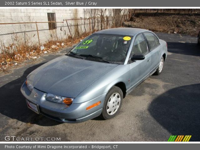 2002 Saturn S Series SL1 Sedan in Silver Blue