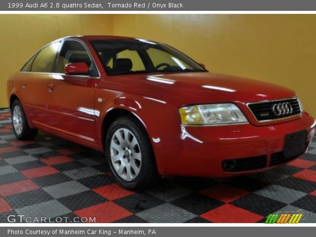 1999 Audi A6 2.8 quattro Sedan in Tornado Red