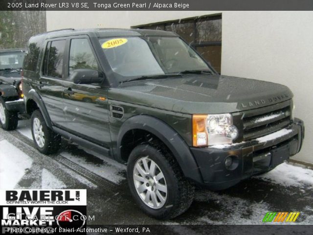 2005 Land Rover LR3 V8 SE in Tonga Green Pearl